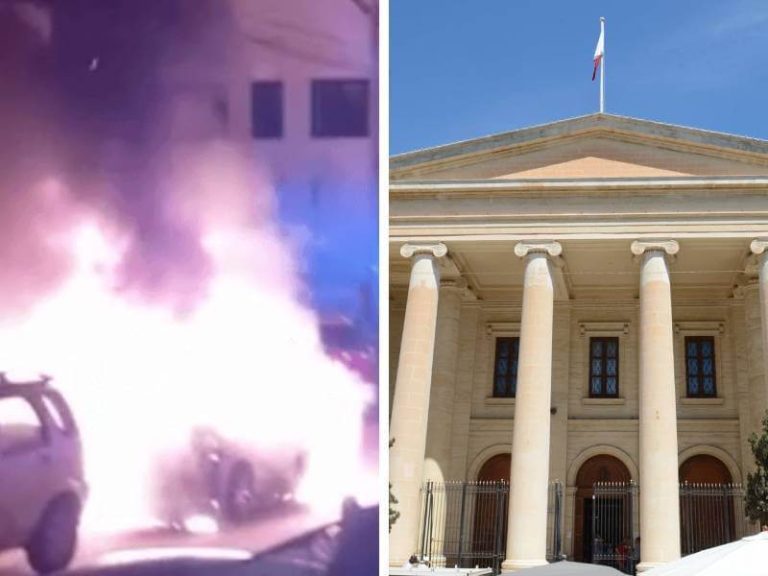 Ħati li ta n-nar vettura fil-Għargħur