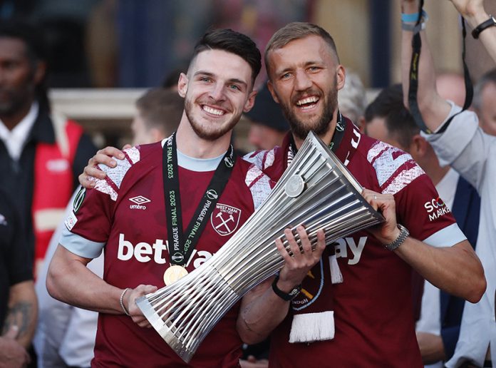 Europa Conference League - West Ham United Victory Celebration