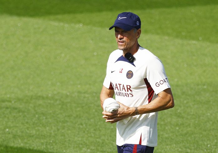 Paris St Germain Training