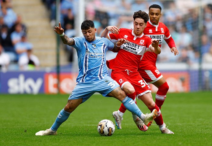 Championship - Play-off - Semi Final - First Leg - Coventry City v Middlesbrough