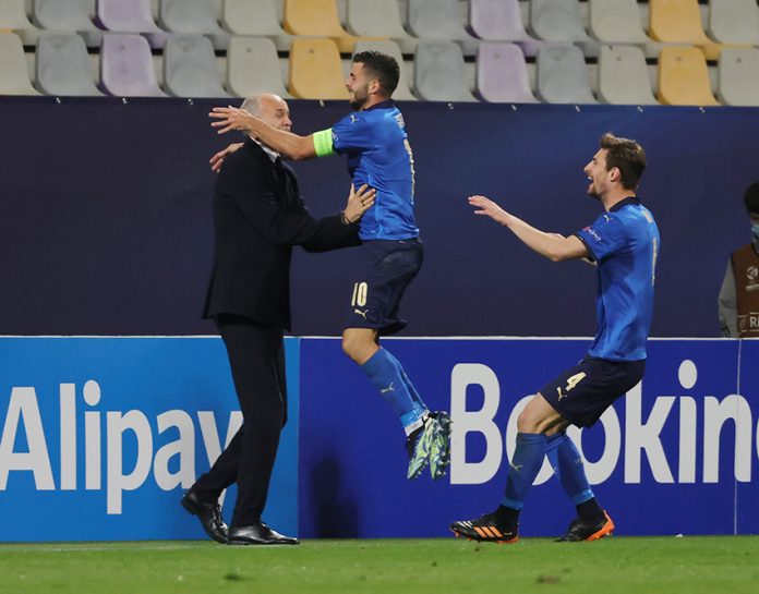 UEFA Under 21 Championship - Group B - Italy v Slovenia