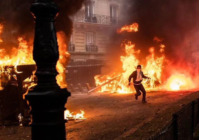 franza protesti