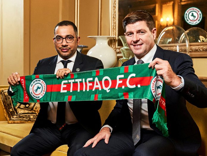 Steven Gerrard unveiled as the new coach of Al Ettifaq