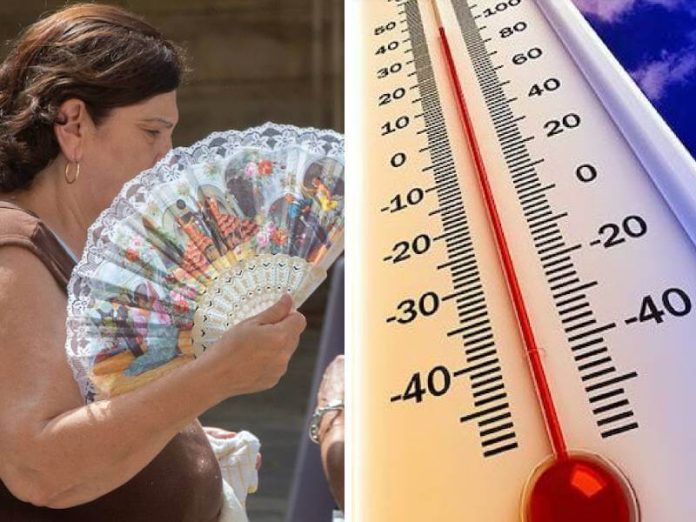 sħana - imrewħa - temperatura għolja