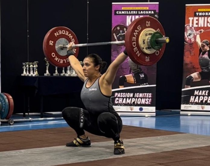Roberta Tabone Heaviest lift in Women Seniors