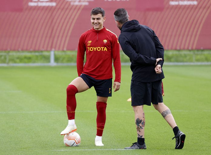 Europa League - AS Roma Training