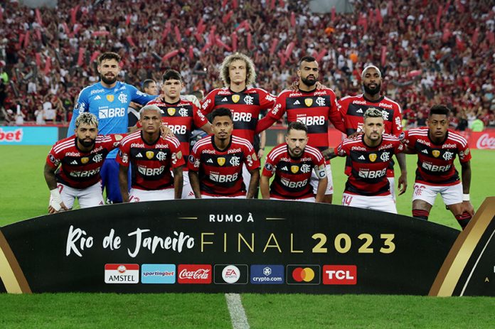 Copa Libertadores - Round of 16 - First Leg - Flamengo v Olimpia