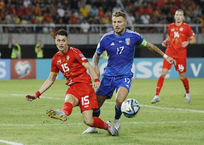 Euro 2024 Qualifier - Group C - North Macedonia v Italy
