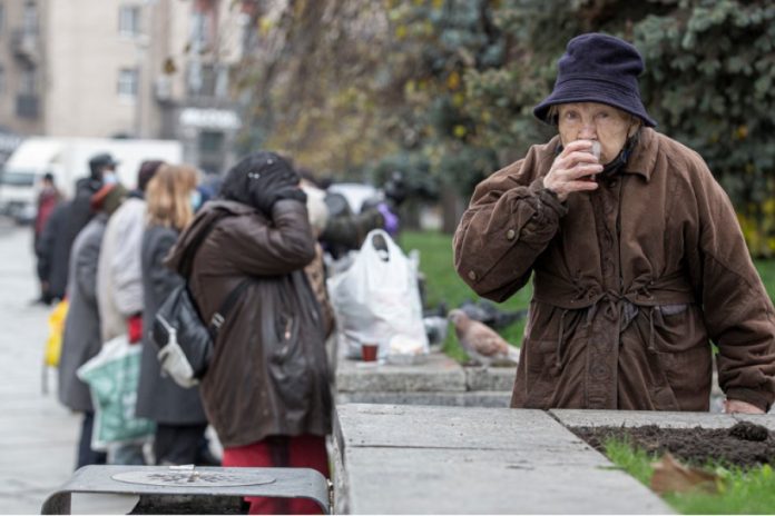 Ukranja homeless