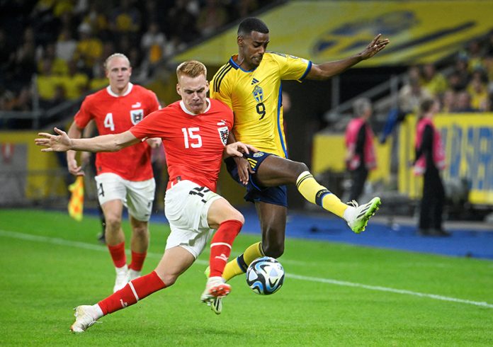Euro 2024 Qualifier - Group F - Sweden v Austria