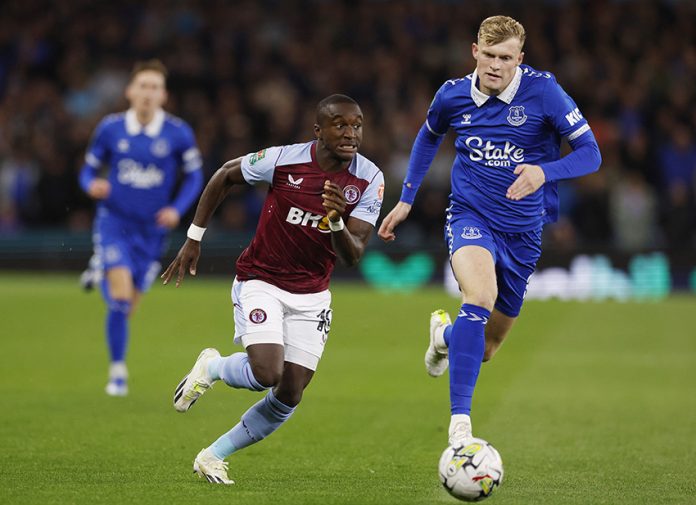 Carabao Cup - Third Round - Aston Villa v Everton