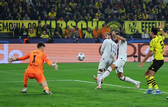 Champions League - Group F - Borussia Dortmund v AC Milan