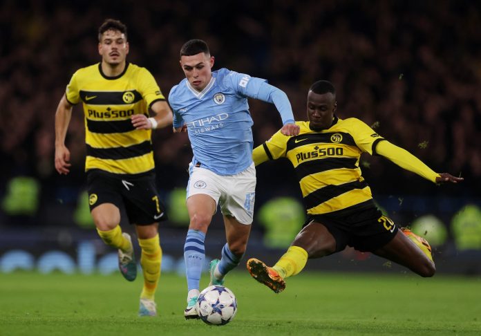 Champions League - Group G - Manchester City v BSC Young Boys