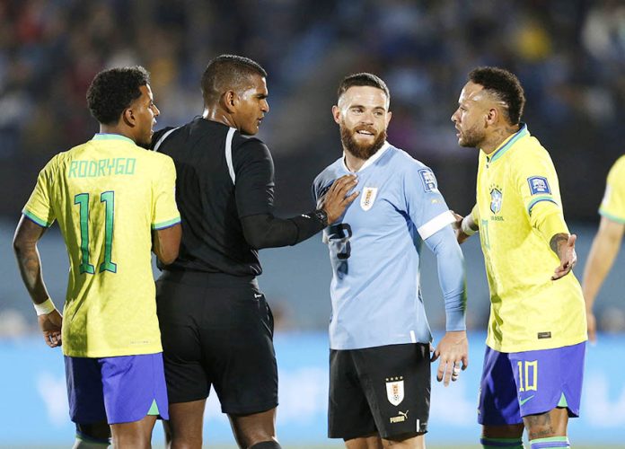 World Cup - South American Qualifiers - Uruguay v Brazil