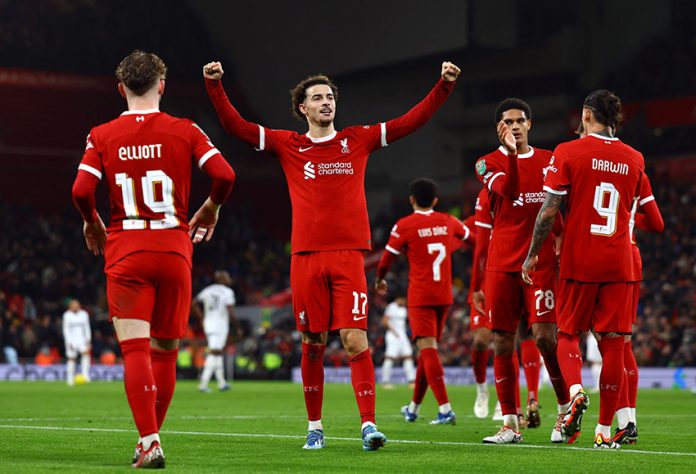 Carabao Cup - Quarter Final - Liverpool v West Ham United