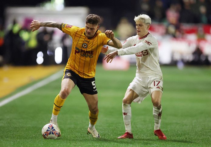 FA Cup - Fourth Round - Newport County AFC v Manchester United