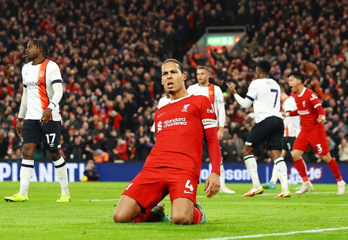 Premier League - Liverpool v Luton Town