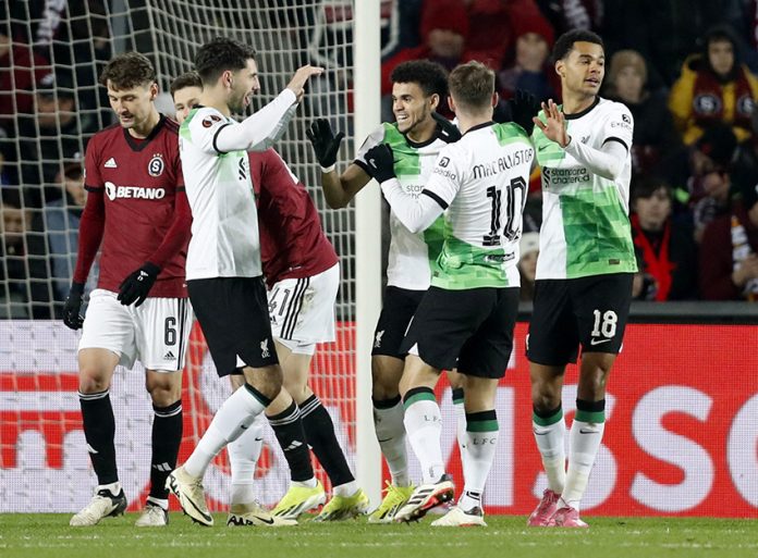 Europa League - Round of 16 - First Leg - Sparta Prague v Liverpool