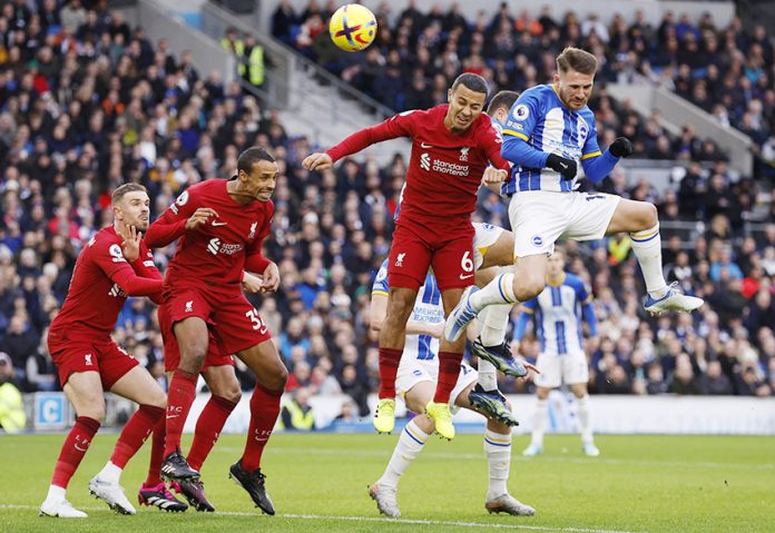 Premier League - Brighton & Hove Albion v Liverpool