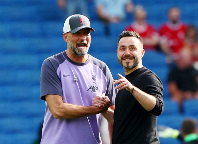 Premier League - Brighton & Hove Albion v Liverpool