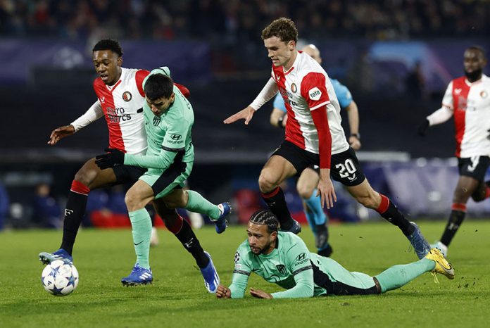 Champions League - Group E - Feyenoord v Atletico Madrid