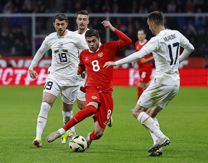 International Friendly - Russia v Serbia