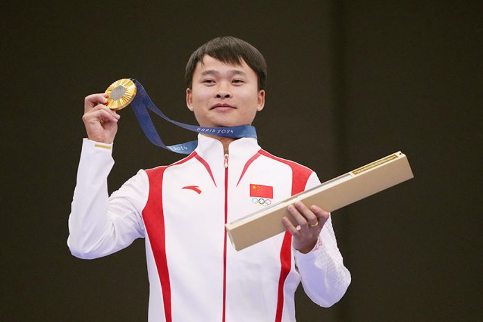 Shooting - 10m Air Pistol Men's Victory Ceremony