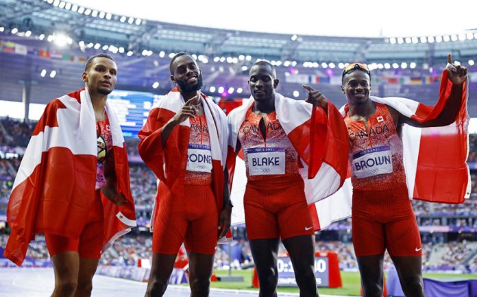 Athletics - Men's 4 x 100m Relay Final