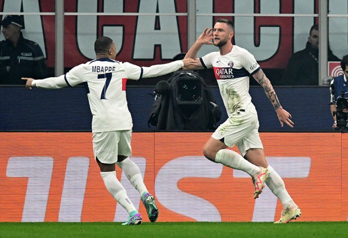 Champions League - Group F - AC Milan v Paris St Germain