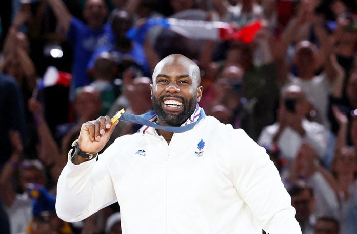 Judo - Men +100 kg Victory Ceremony