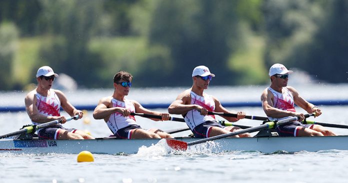 Rowing - Men's Four Heats
