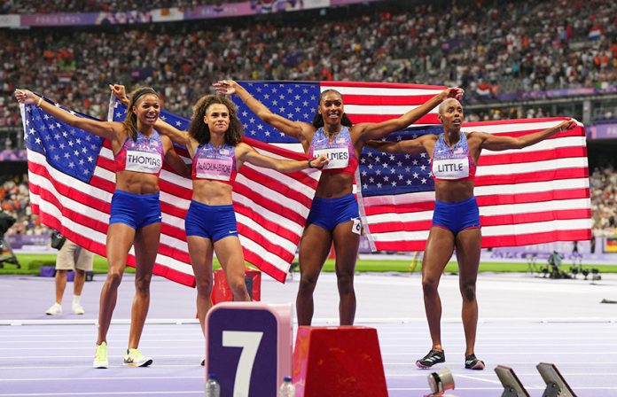 Athletics - Women's 4 x 400m Relay Final