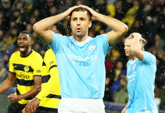 Champions League - Group G - BSC Young Boys v Manchester City