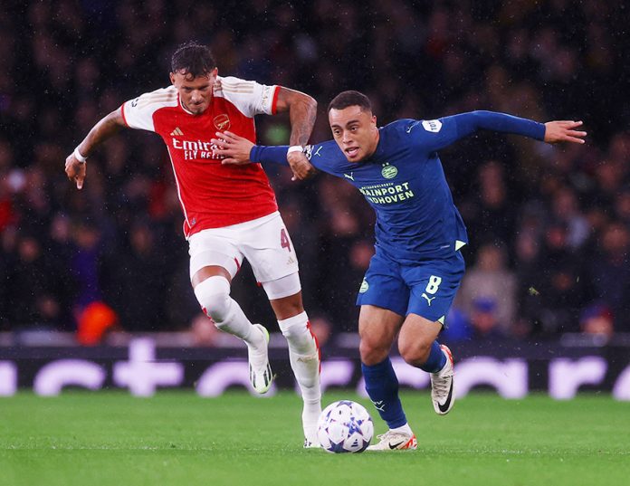 Champions League - Group B - Arsenal v PSV Eindhoven