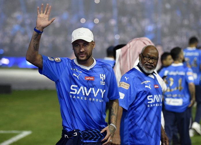 Saudi Pro League - Al Hilal celebrate winning the Saudi Pro League