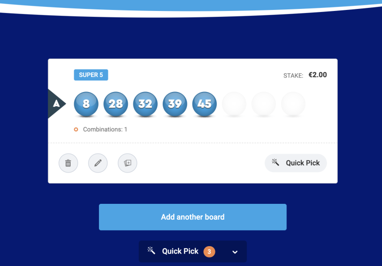Biljett mixtri mis-sit elettroniku jiċċomba l-ħames numri tas-Super5