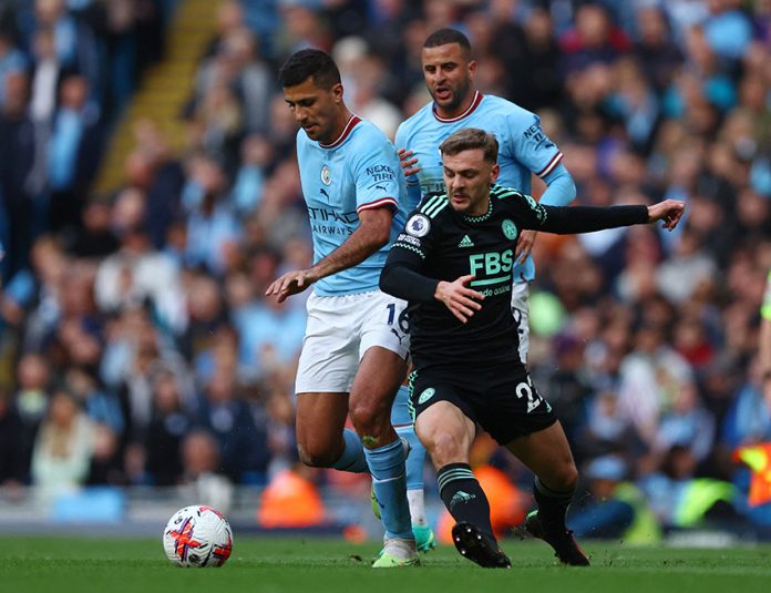 Premier League - Manchester City v Leicester City