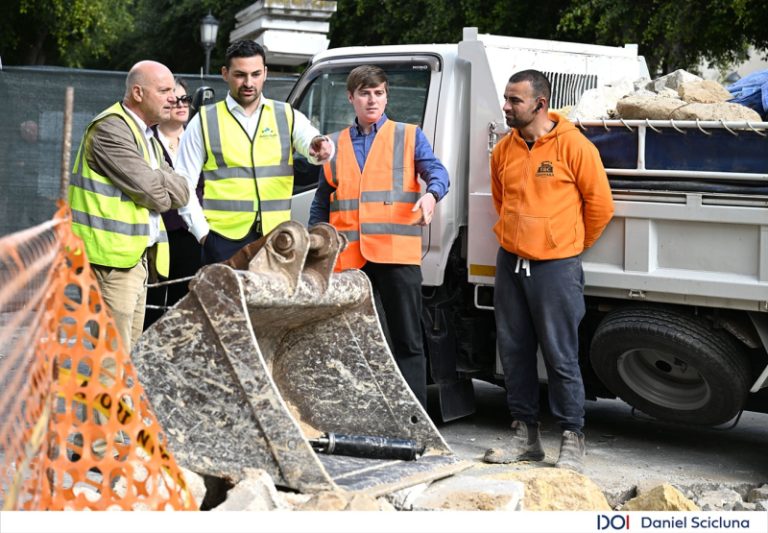 Għaddej ix-xogħol fuq spazju miftuħ ġdid fil-qalba ta’ Ħaż-Żebbuġ