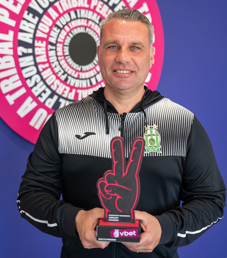 Darren Abdilla jirbaħ l-unur tal-VBET Coach tax-Xahar għal Frar