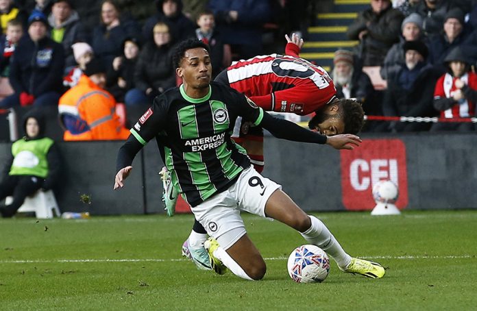 FA Cup - Fourth Round - Sheffield United v Brighton & Hove Albion