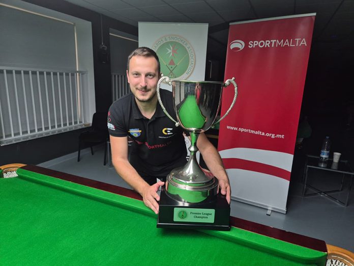 Brian Cini with trophy