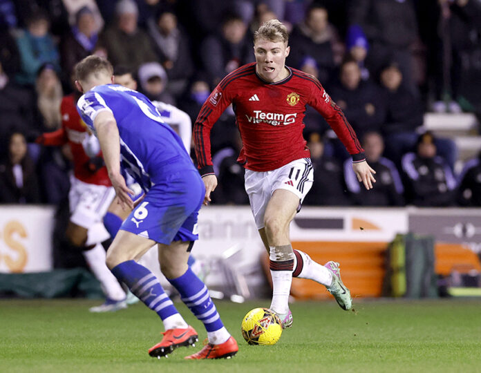 FA Cup - Third Round - Wigan Athletic v Manchester United