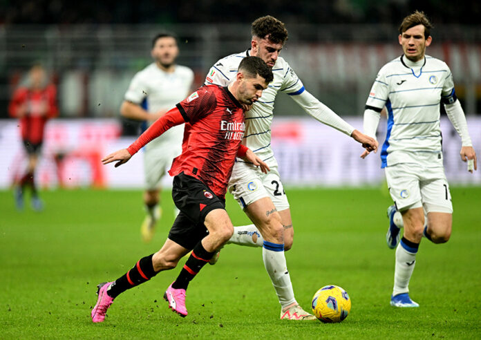 Coppa Italia - Quarter Final - AC Milan v Atalanta