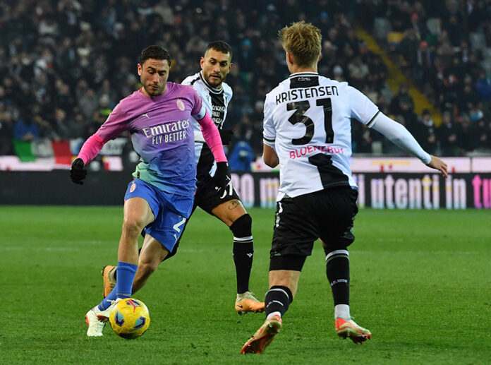Serie A - Udinese v AC Milan