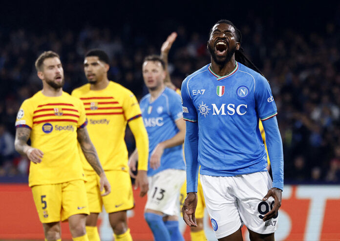Champions League - Round of 16 - First Leg - Napoli v FC Barcelona