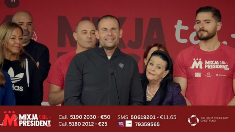 Il-Gvern joffri €20,000 mill-Fond tal-Kawżi Soċjali fil-Mixja tal-President