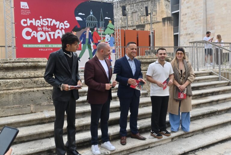 Investiment ta’ €650,000 joħloq ambjent maġiku fil-Belt Valletta dan il-Milied