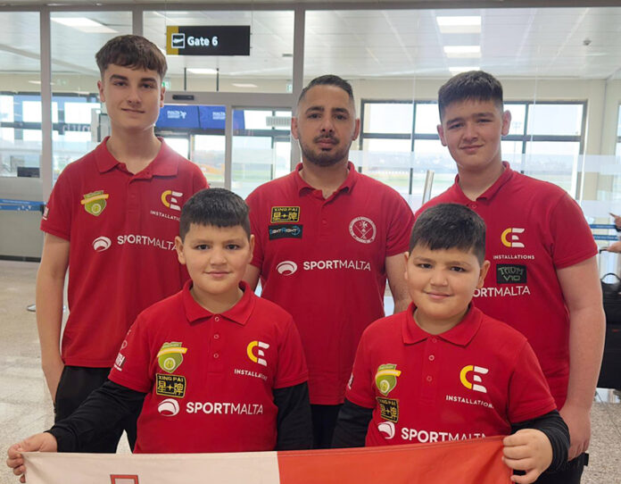 Malta youngsters for Sofia