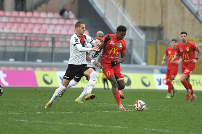 21 Dec 2025 Ħamrun v Bkara - 27 Ognjen Bjelicic - 77 Lucas Ribeiro De Oliveira 'Macula'.