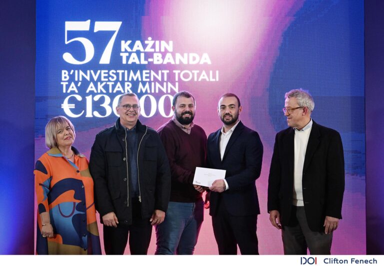 Aktar minn 50 każin tal-banda jgawdu minn fondi permezz tal-iskema ‘It-Taħriġ Mużikali taż-Żgħażagħ fil-Każini tal-Banda’